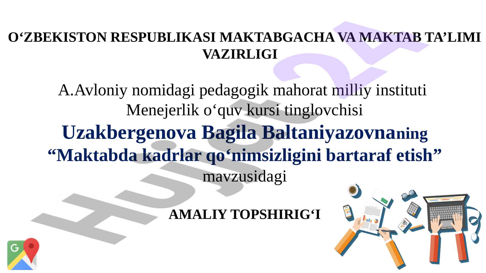 Maktabda kadrlar qo‘nimsizligini bartaraf etish