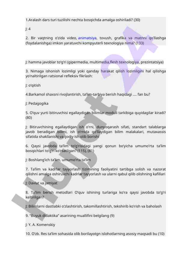 Ta'lim tizimidagi muammolarni hal qilish usullari