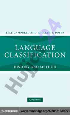Language classification and genetic relationship research