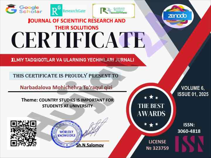 Country studies for university students research