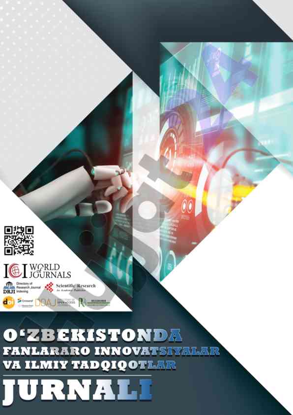 O‘zbekistonda fanlararo innovatsiyalar va jurnali