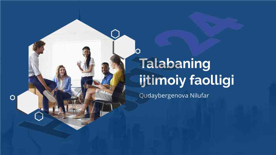 Talabaning ijtimoiy faolligi va madaniy tadbirlar