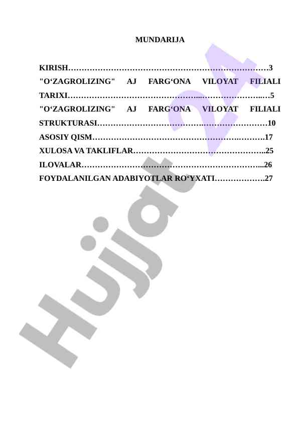 O‘zagrolizing aj farg‘ona viloyat filiali tarixi