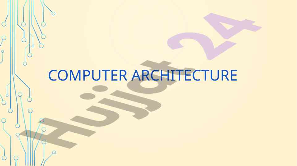 Understanding computer architecture for improved design