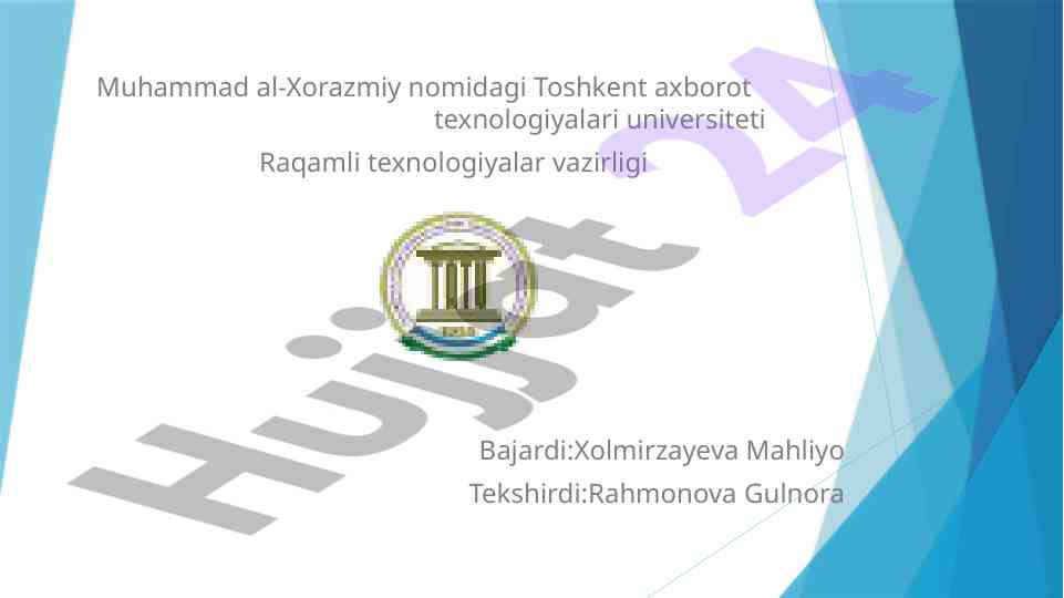 O'zbekiston suv va suvdan foydalanish qonuni