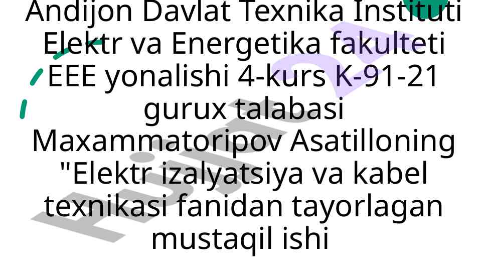 Magnit materiallar haqida umumiy malumotlar