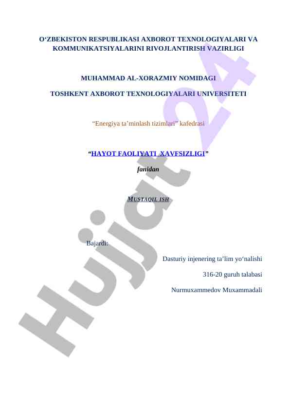 Elektromagnit nurlanishlardan himoya qilish qurilmalari