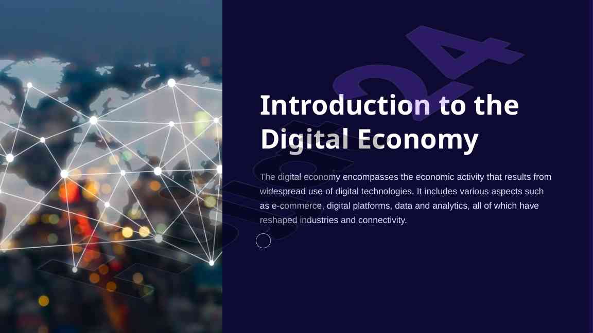 Introduction to the digital economy and its components