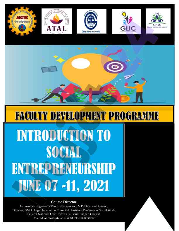 Introduction to social entrepreneurship course guide