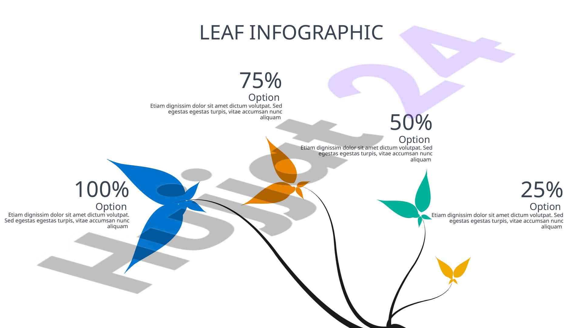 Infographic and diagram representation techniques
