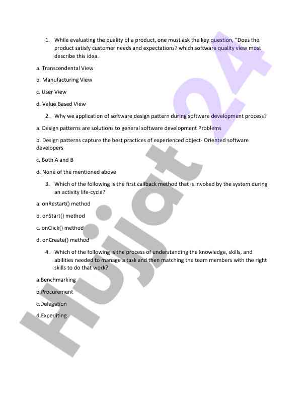 Software quality evaluation and design patterns
