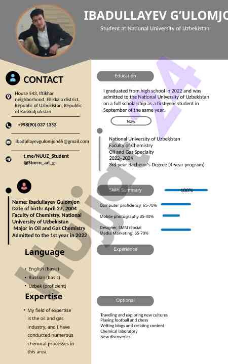 Oil and gas chemistry specialization overview
