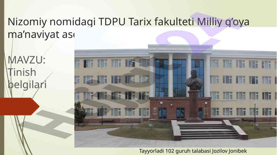 Tinish belgilarining muhimligi va tarixi