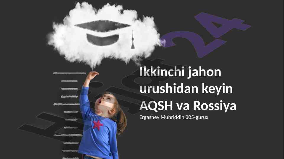 Ikkinchi jahon urushidan keyin aqsh va rossiya