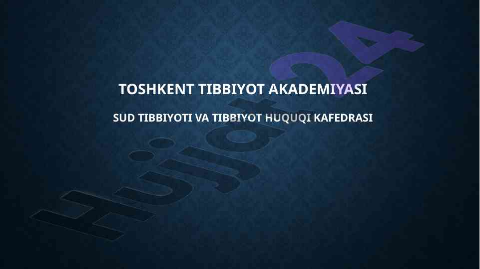 Bioetika tushunchasi va universal etika