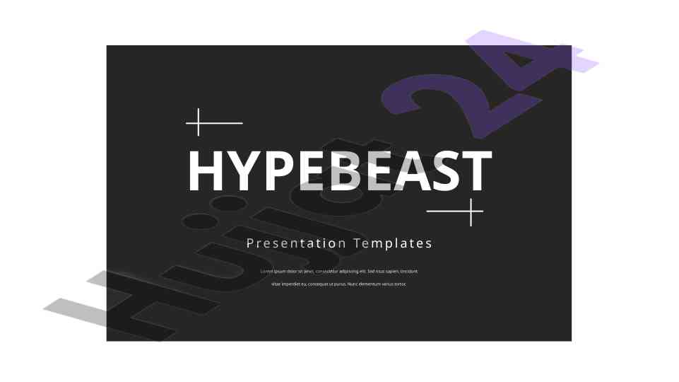 Hypebeast presentation templates overview