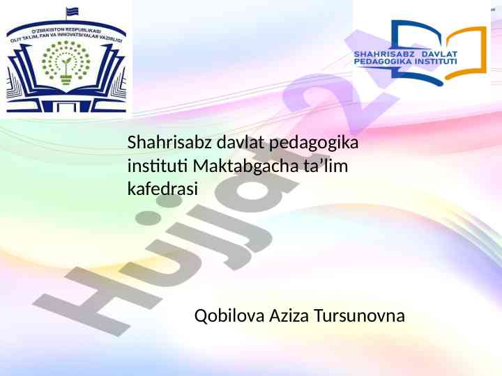 San’at markazi tashkil etishda kerakli materiallar