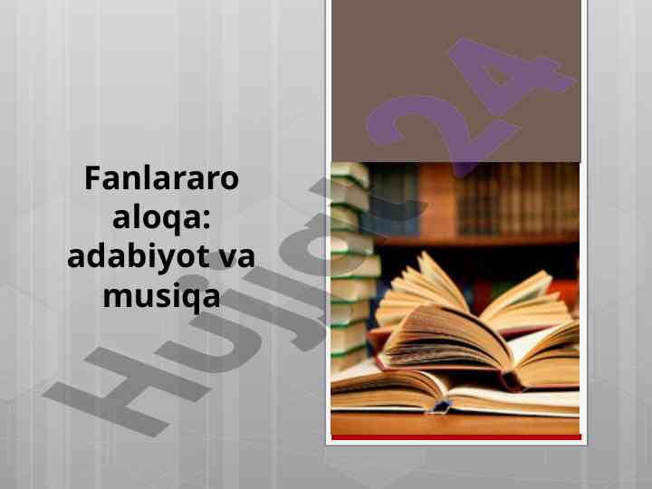 Musiqaning she’r mazmunini ochib berishi