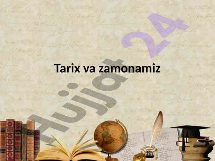 Tarix falsafasi va tarixning mazmuni