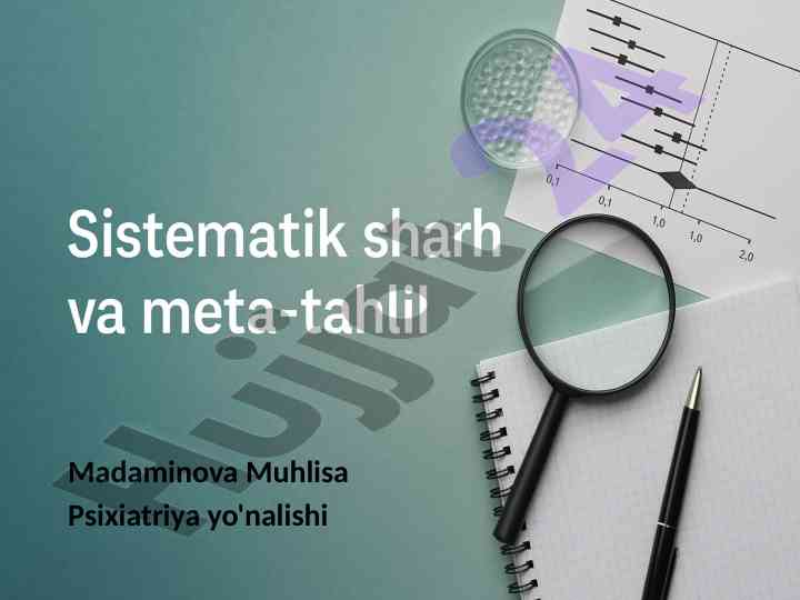 Sistematik sharh va meta-tahlil usullari