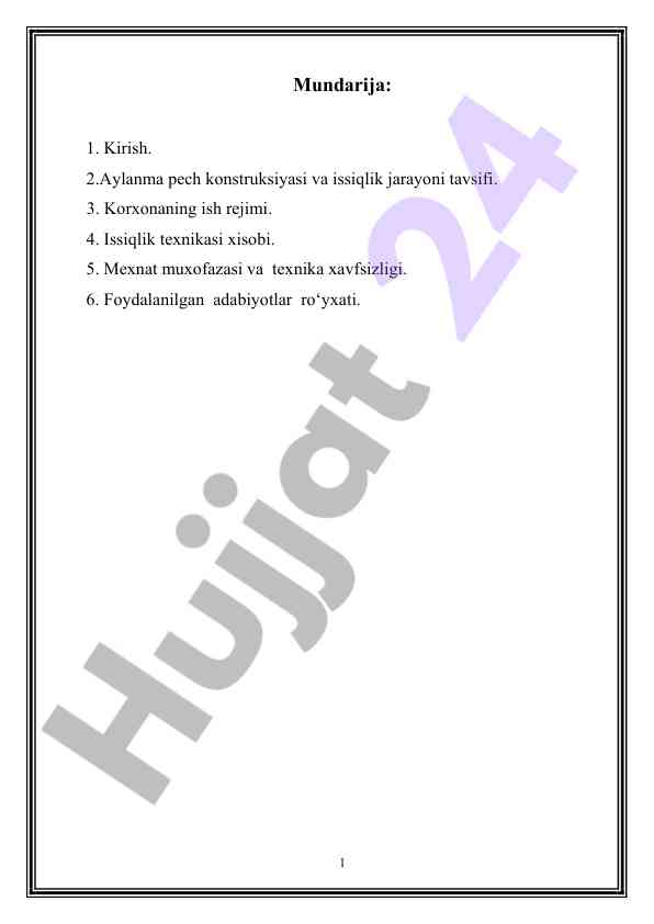 Issiqlik texnikasi va energetik tizimlar tahlili