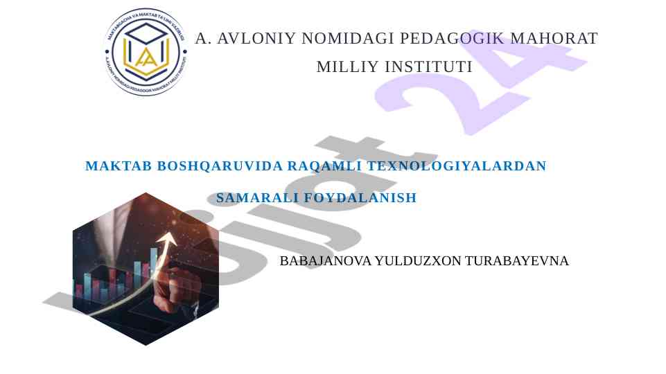 Aspects of effective use of digital technologies in schools
