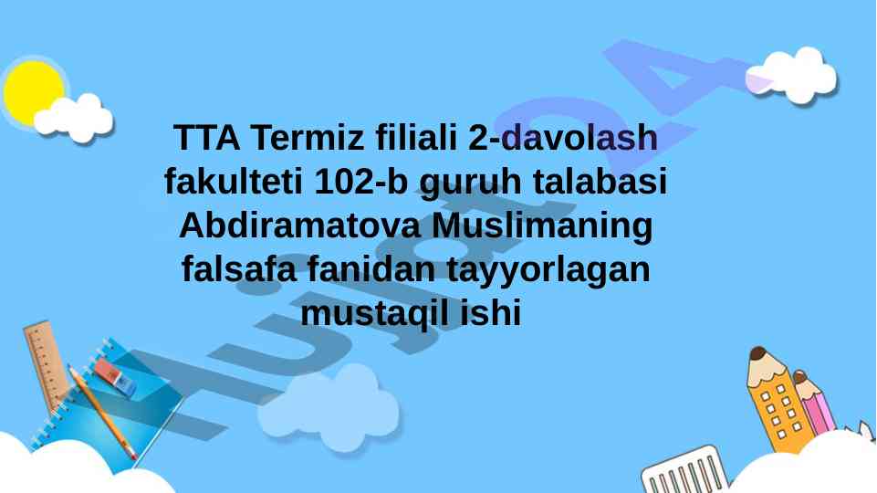 Taʼlim global muammo sifatida