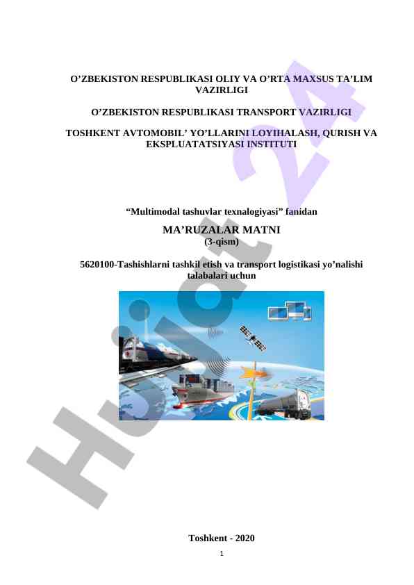 Multimodal toshuvlar texnalogiyasi mаruzalar matni