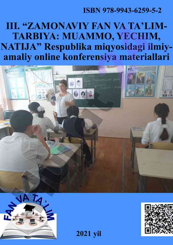 Zamonaviy fan va ta’lim-tarbiya muammo yechim natija