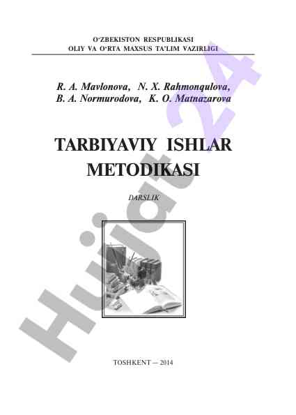Tarbiyaviy ishlar metodikasi darslik