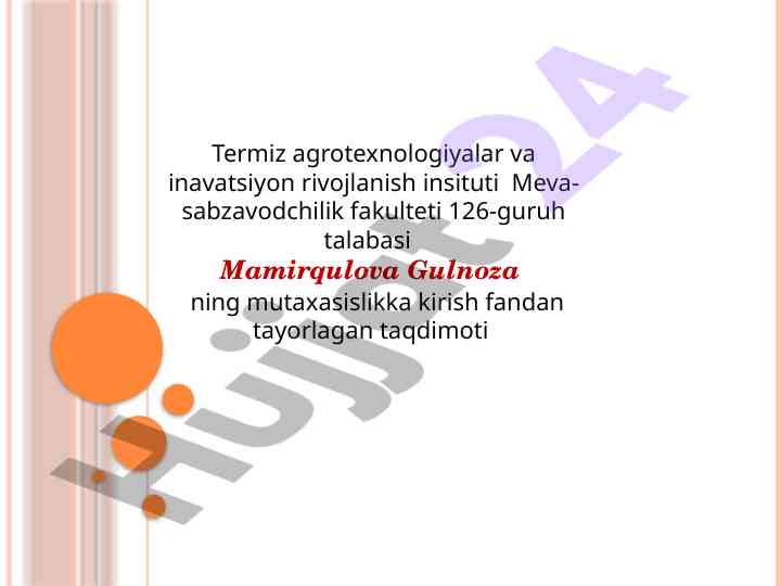 Zamonaviy texnologiyalar bilan sabzavotlarni saqlash