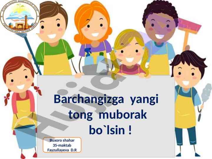 Matematika darsiga xush kelibsiz ikki qadamli masalalar