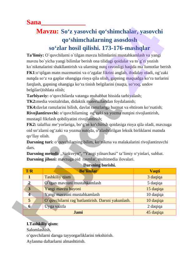 So‘z yasovchi qo‘shimchalar va ularning ta’siri