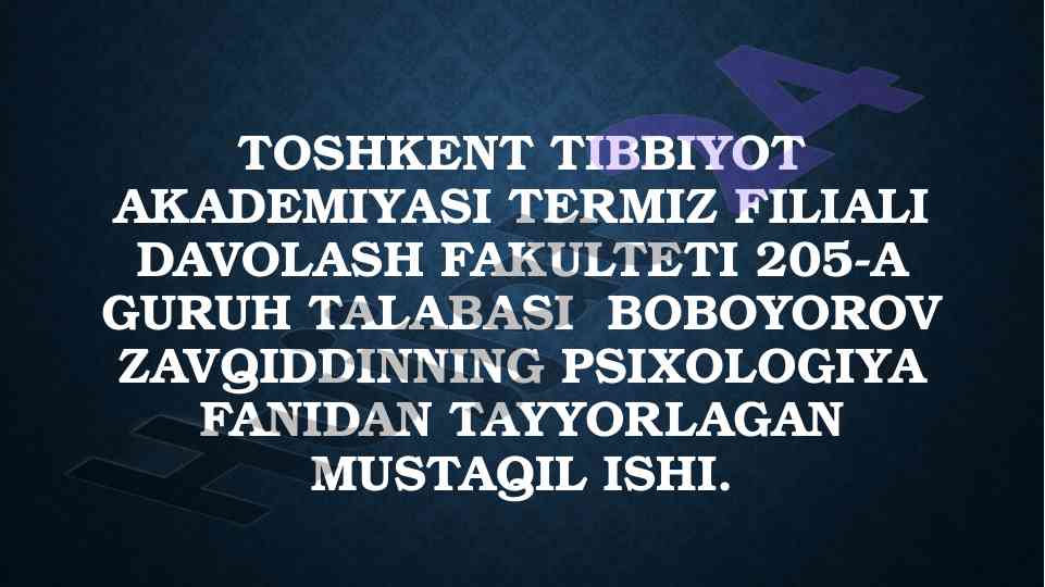 Nevroz qanday kasalkasallik tibbiyot tizimidagi o‘zgarishlar