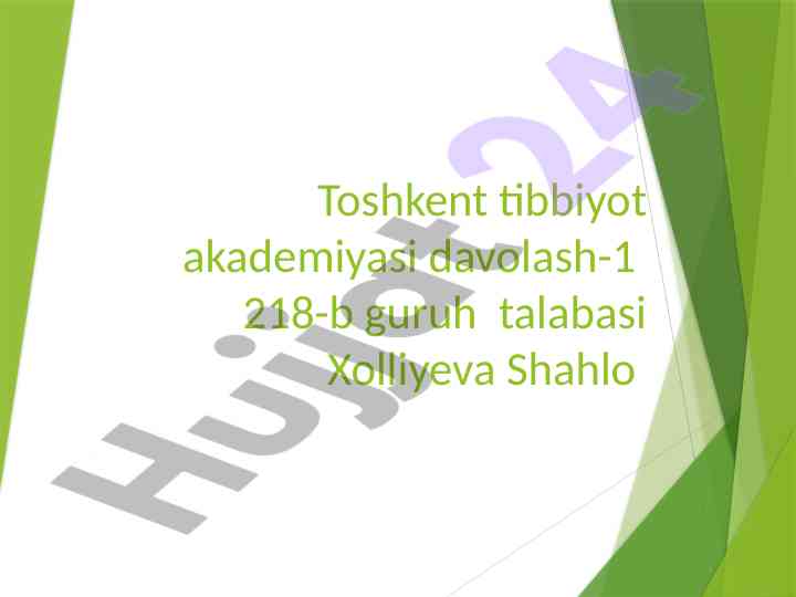 Zarb To'lqini Tavsifi Va Ta'siri