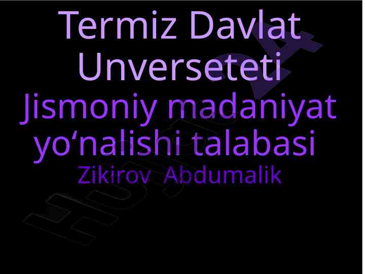 Taʼlimda axborot texnologiyalari tajriba ishlari