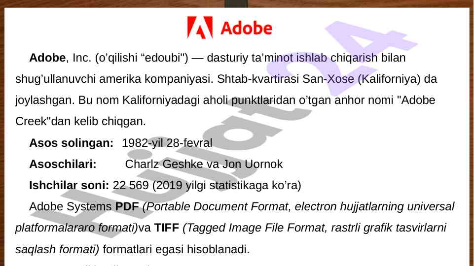 Adobe photoshop dasturining ijtimoiy ta'siri