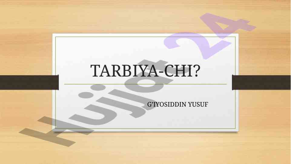 Bolalar tarbiyasi uchun muhim tavsiyalar