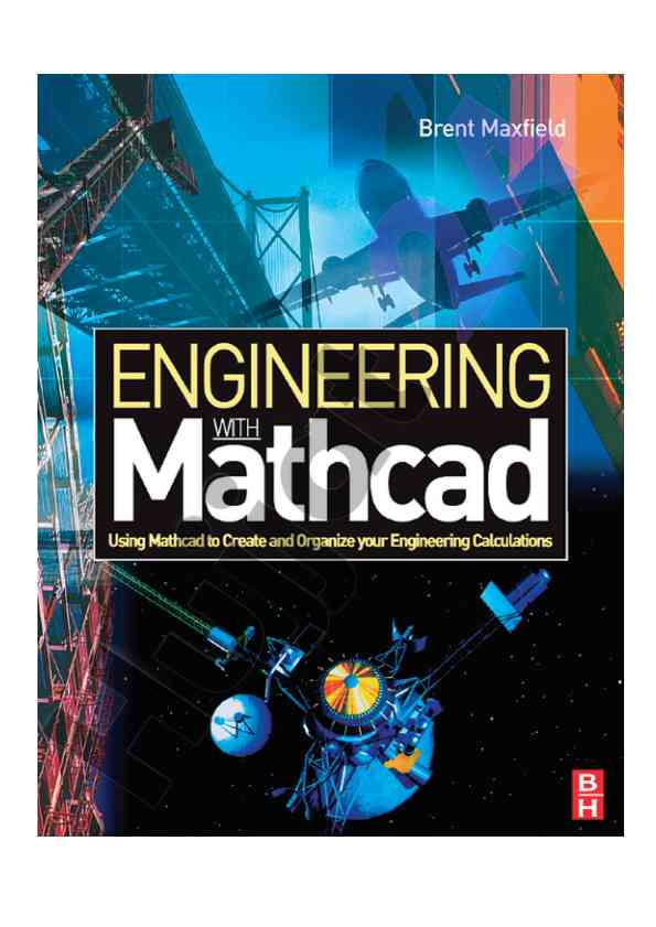 Engineering calculations with mathcad software