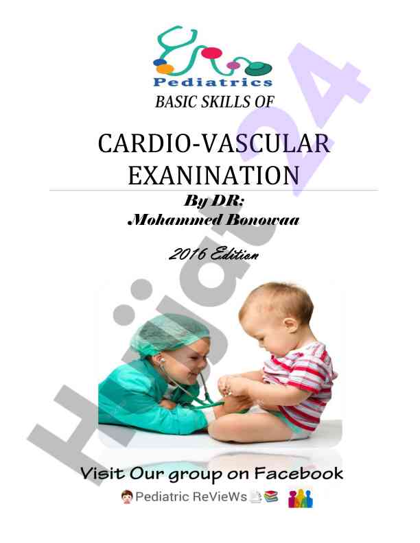 Basic skills of cardio-vascular examination