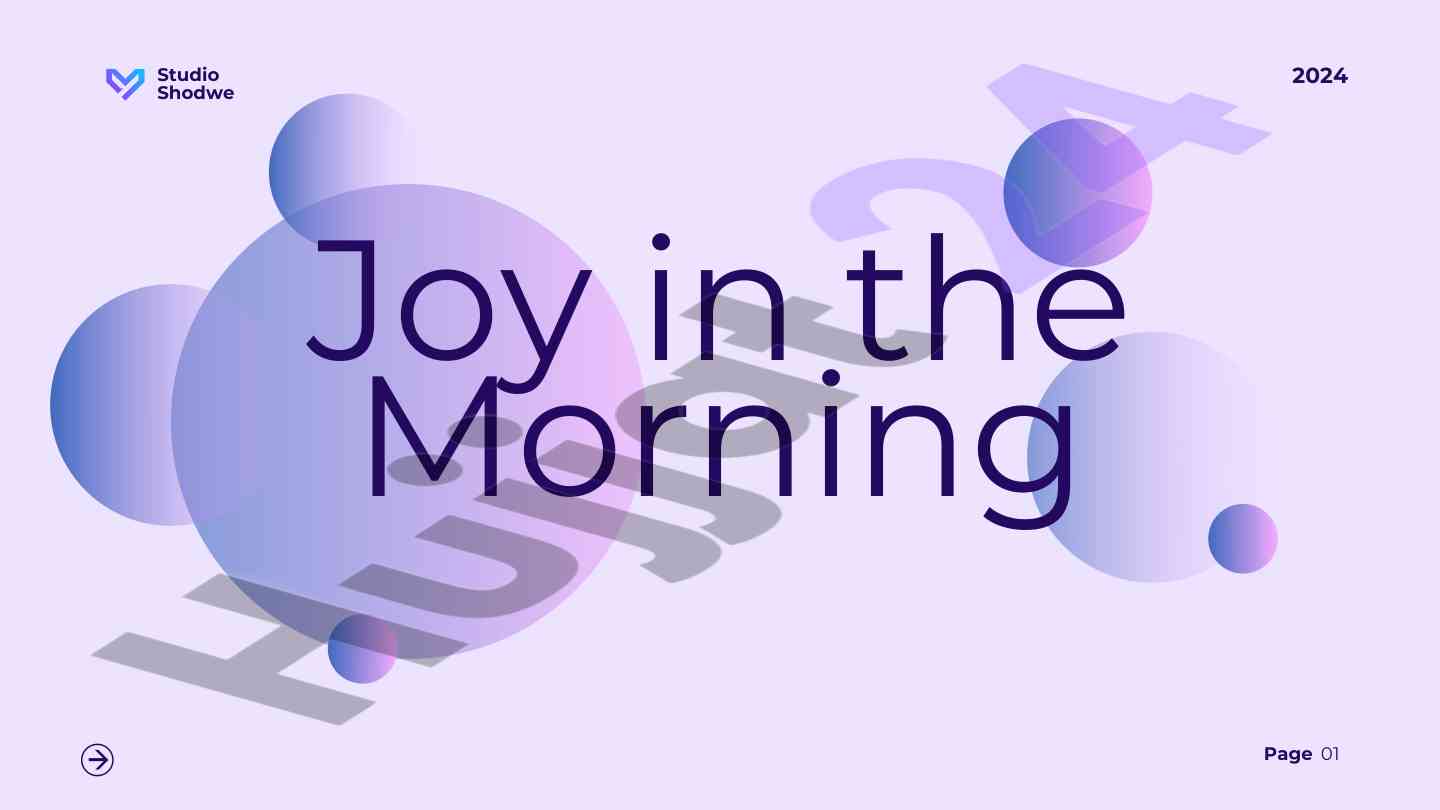 Joy in the morning: a story of hope and resilience