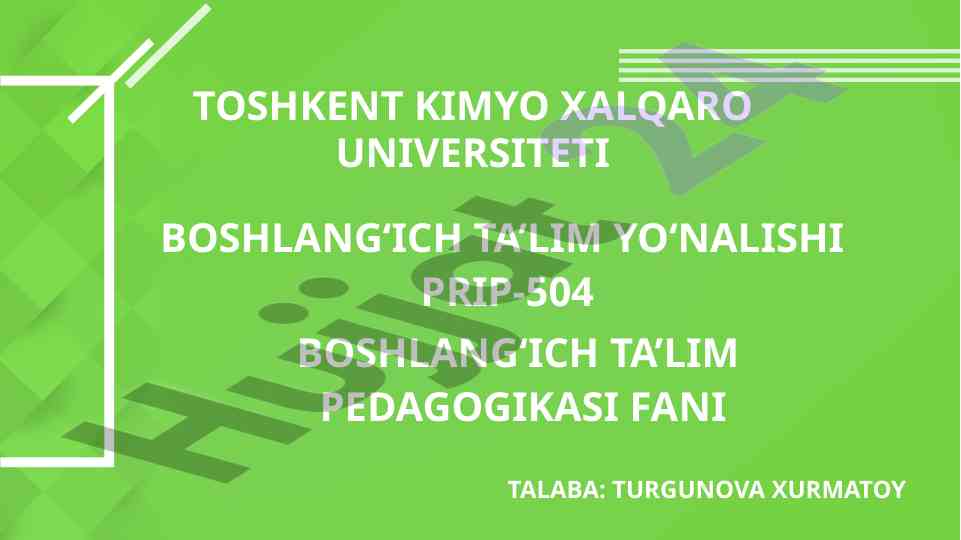 Germaniya ta'lim tizimi va uning oltin qoidalari