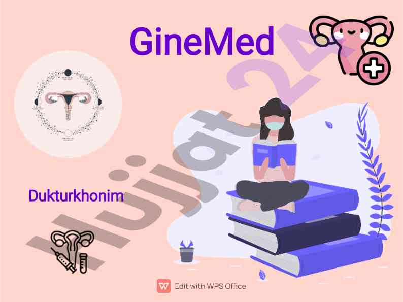 Normal menstruatsiya sikli haqida ma'lumotlar