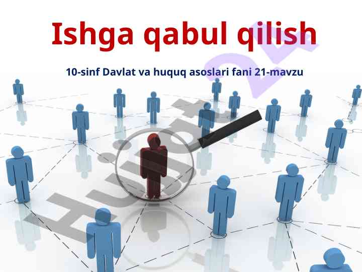 Mehnat shartnomasi va huquq asoslari mavzu