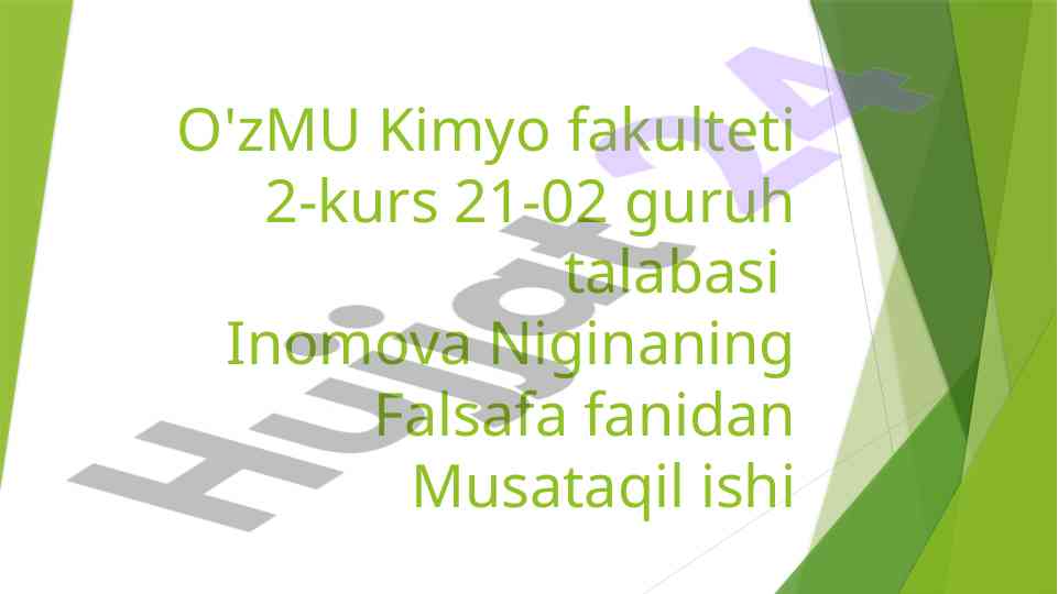 Qadimgi va milliy dinlar tasnifi analizi