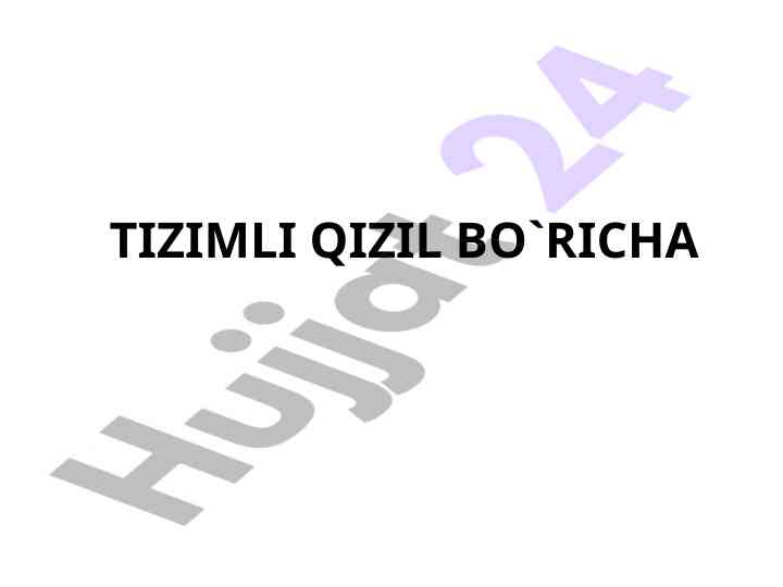 Tizimli qizil bo‘richa bilan bog‘liq kasalliklar