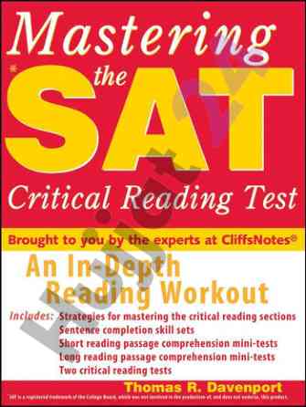 Mastering the sat critical reading test