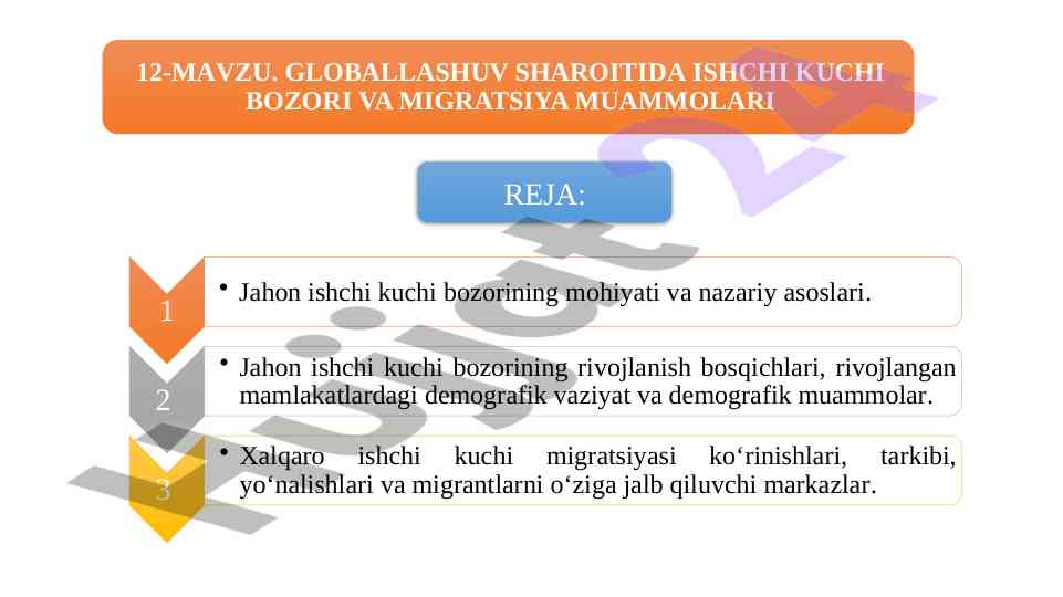Ishchi kuchining rivoji va raqobatbardoshligi