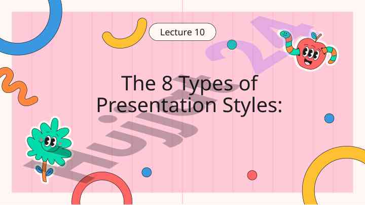 8 types of presentation styles and motivation explained