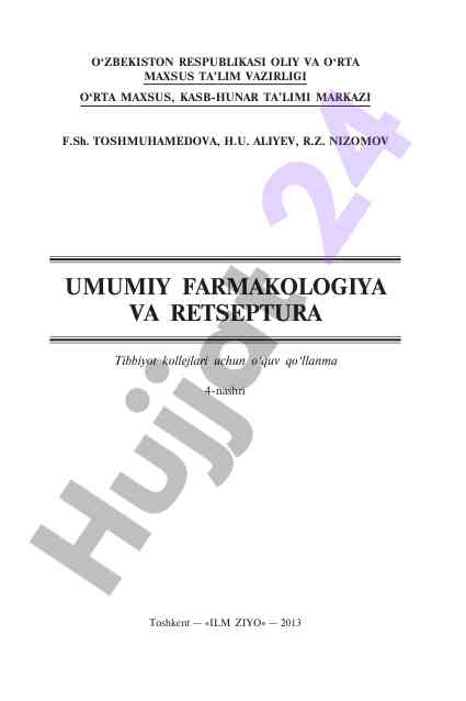 Testlar va savollarga javoblar bilan tanishtirish